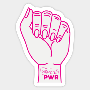 Girls Have the Power to Change the World Sticker